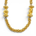 CC Logo Chain Pendant Necklace Metal