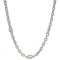 Interlocking G Pendant Necklace Sterling Silver