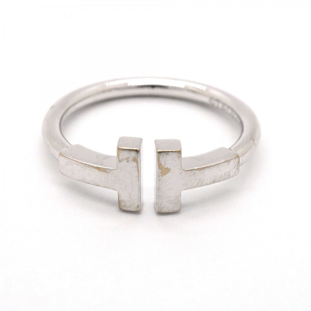 T Wire Ring 18K White Gold