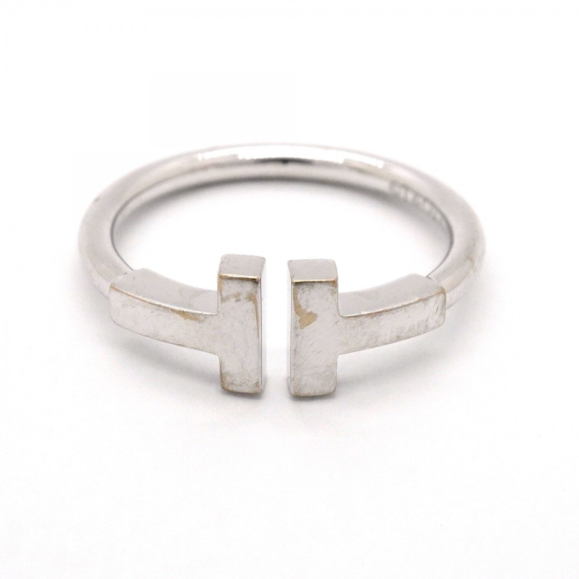 T Wire Ring 18K White Gold