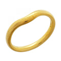 Curved Band Ring 18K Yellow Gold