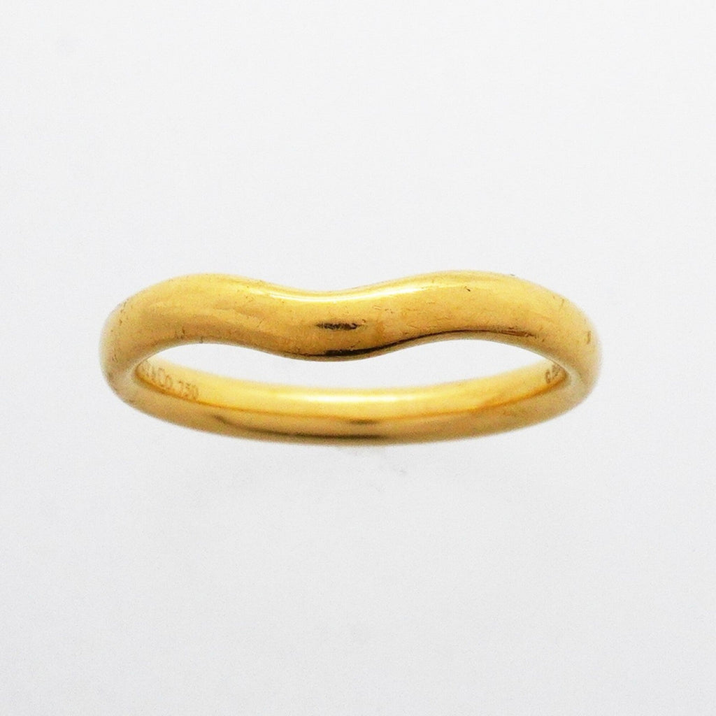 Curved Band Ring 18K Yellow Gold