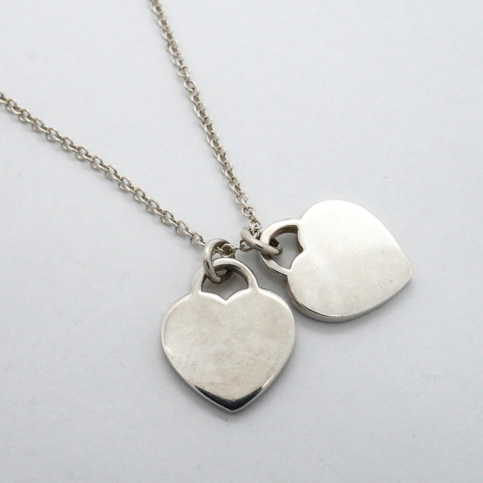 Return To Tiffany Heart Tag Heart Pendant Necklace Sterling Silver