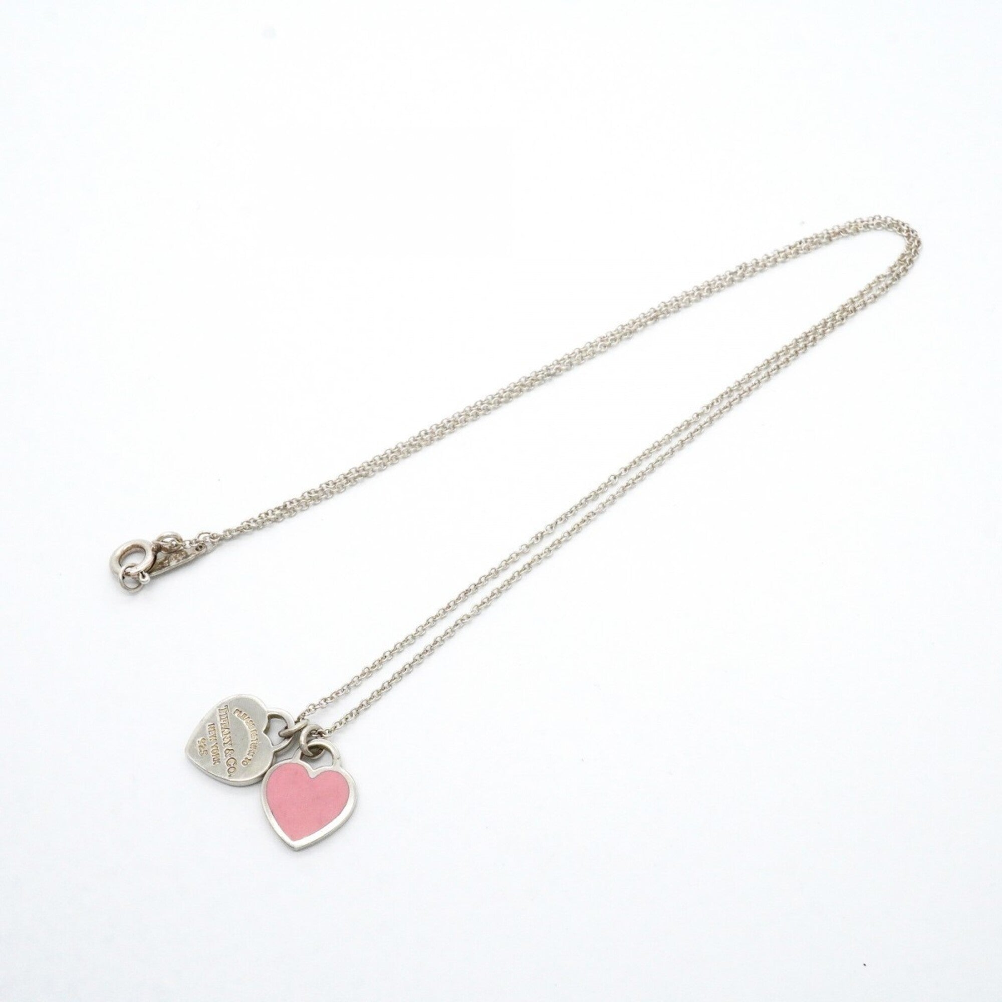 Return To Tiffany Heart Tag Heart Pendant Necklace Sterling Silver