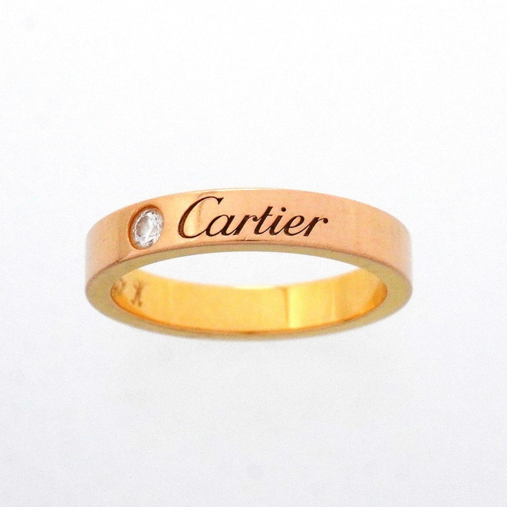 C de Cartier Ring 18K Rose Gold