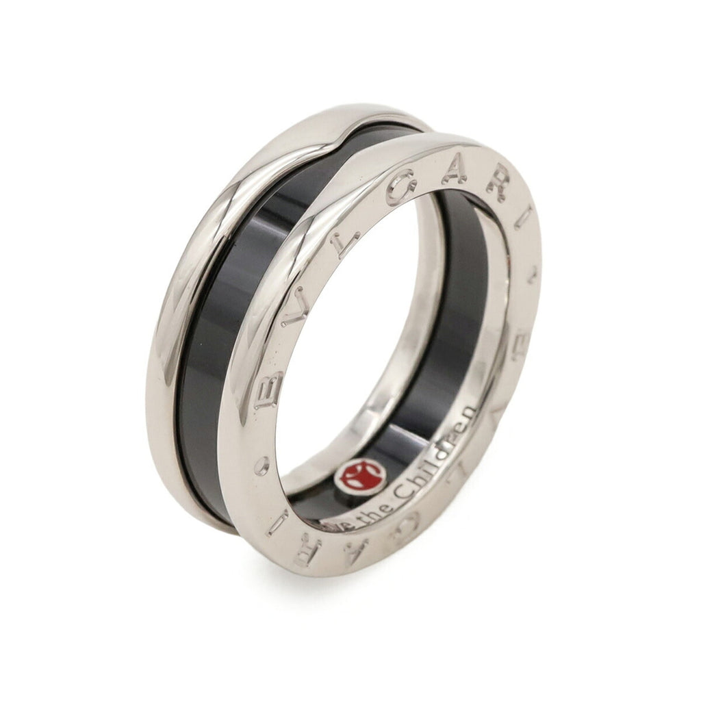 B.Zero1 Ring Sterling Silver and Ceramic