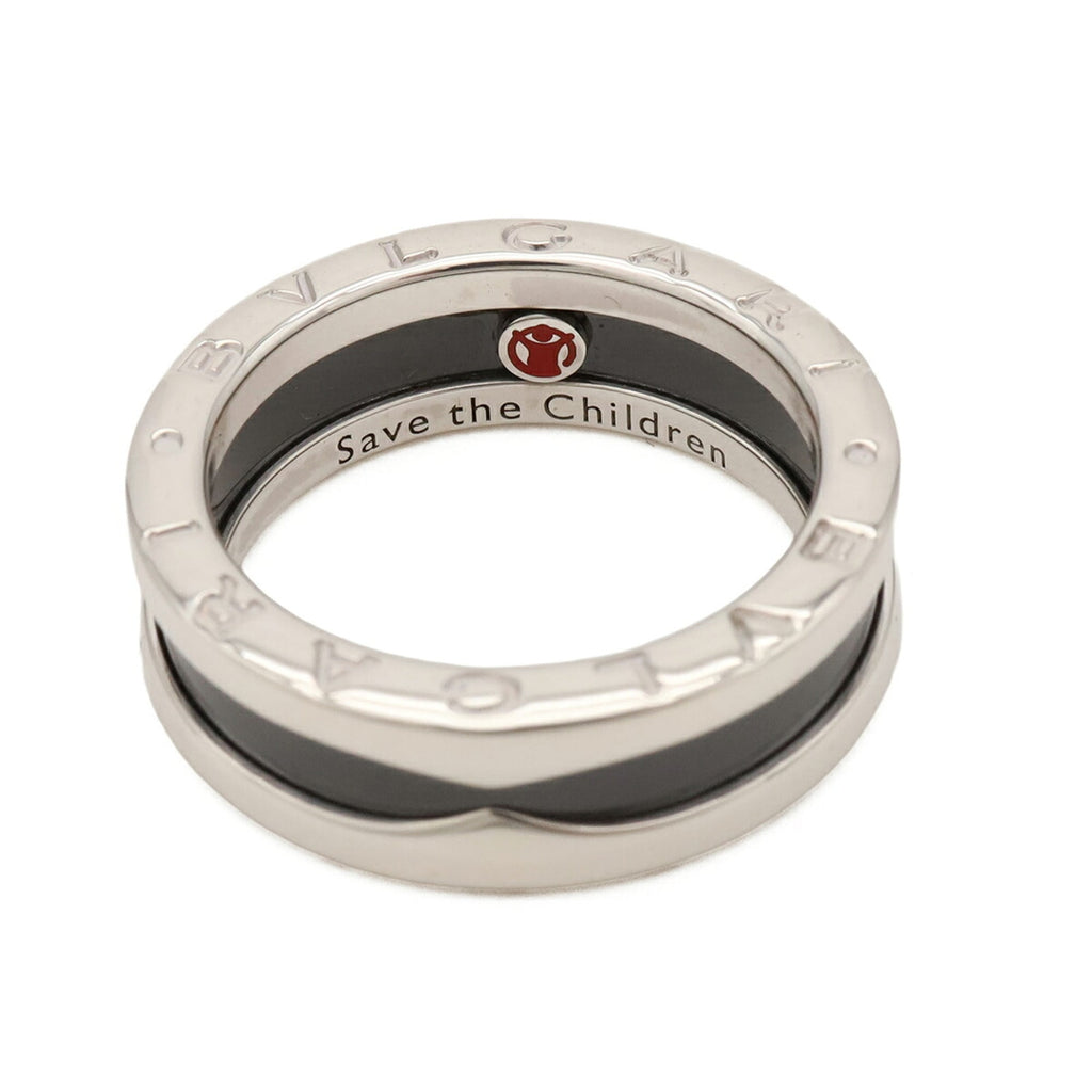 B.Zero1 Ring Sterling Silver and Ceramic