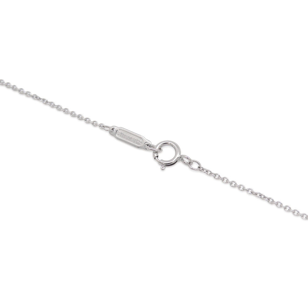 Sentimental Heart Pendant Necklace Platinum