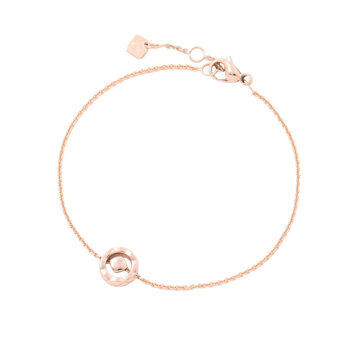 Coco Crush Bracelet 18K Rose Gold with Diamond