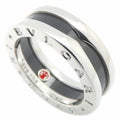 B.Zero1 Ring Sterling Silver and Ceramic