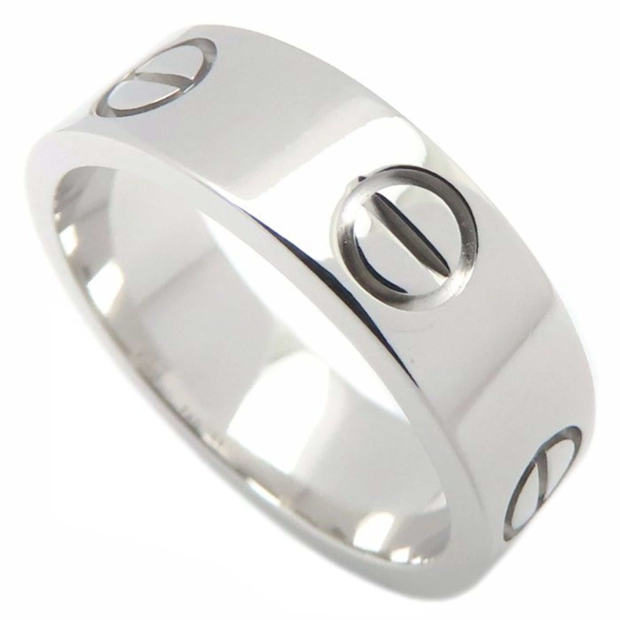 Love Ring 18K White Gold
