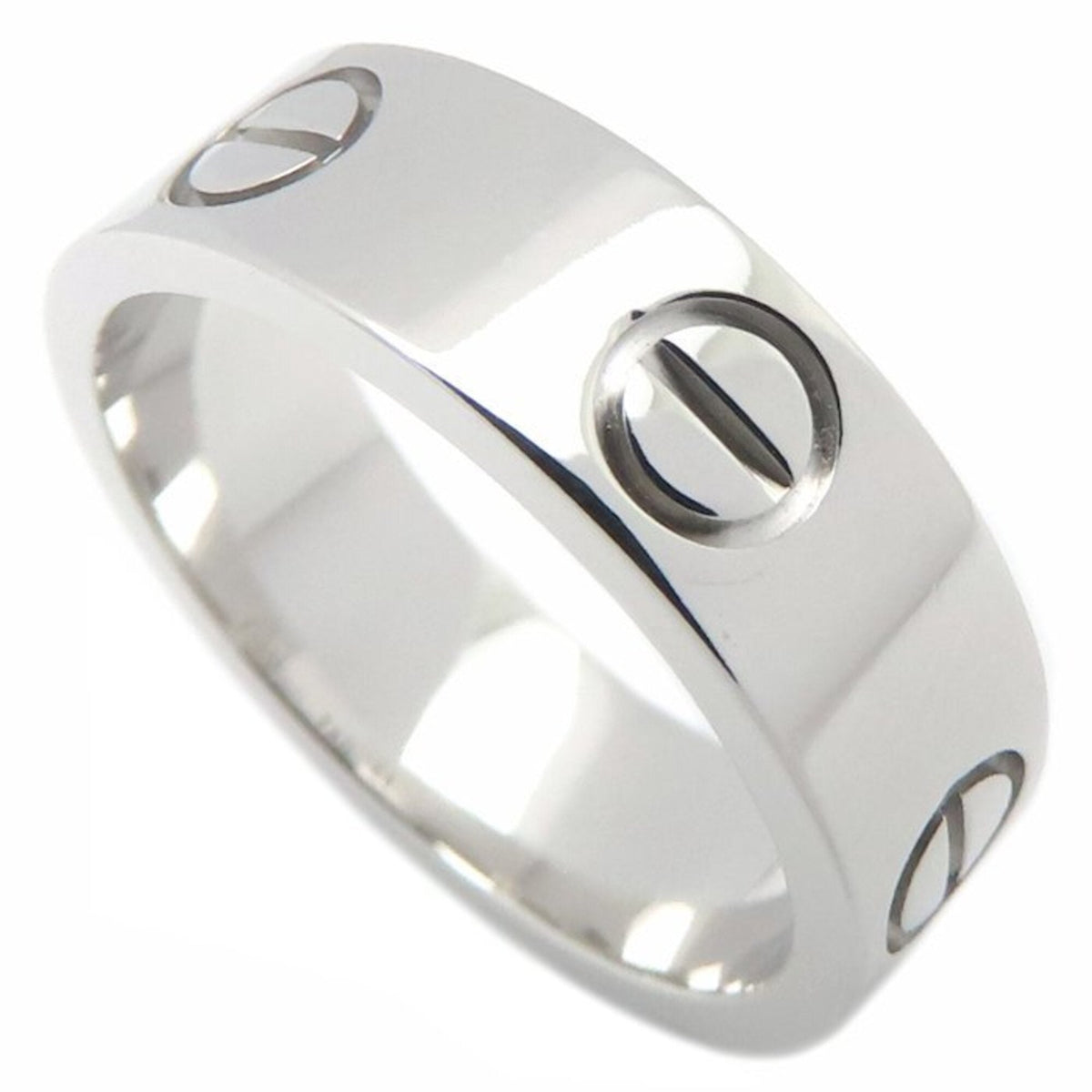 Love Ring 18K White Gold