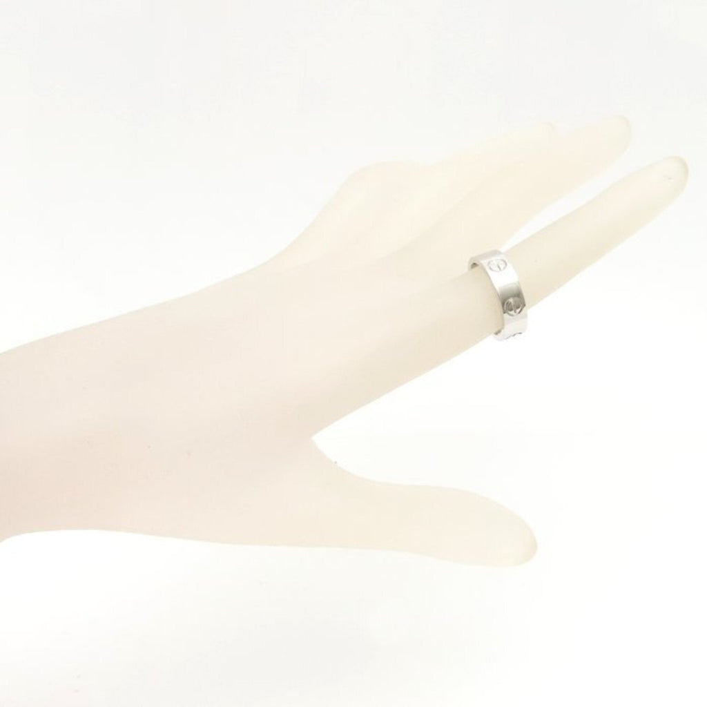 Love Ring 18K White Gold