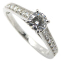 Solitaire Ring Platinum with Diamond