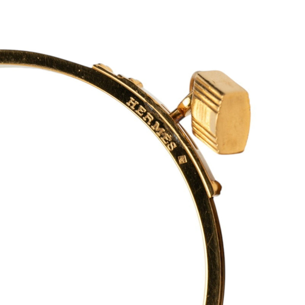 Kelly Bracelet Black Leather and Gold