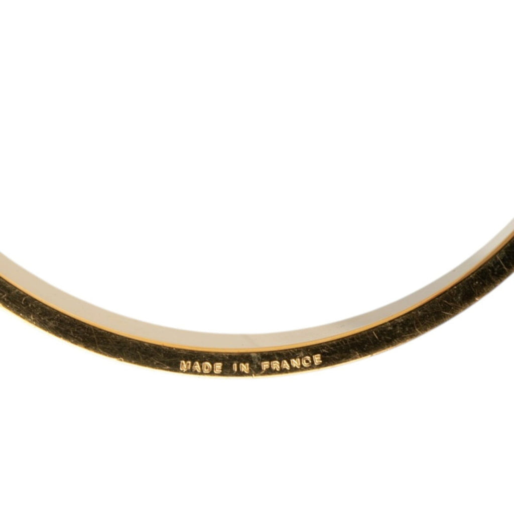 Kelly Bracelet Black Leather and Gold