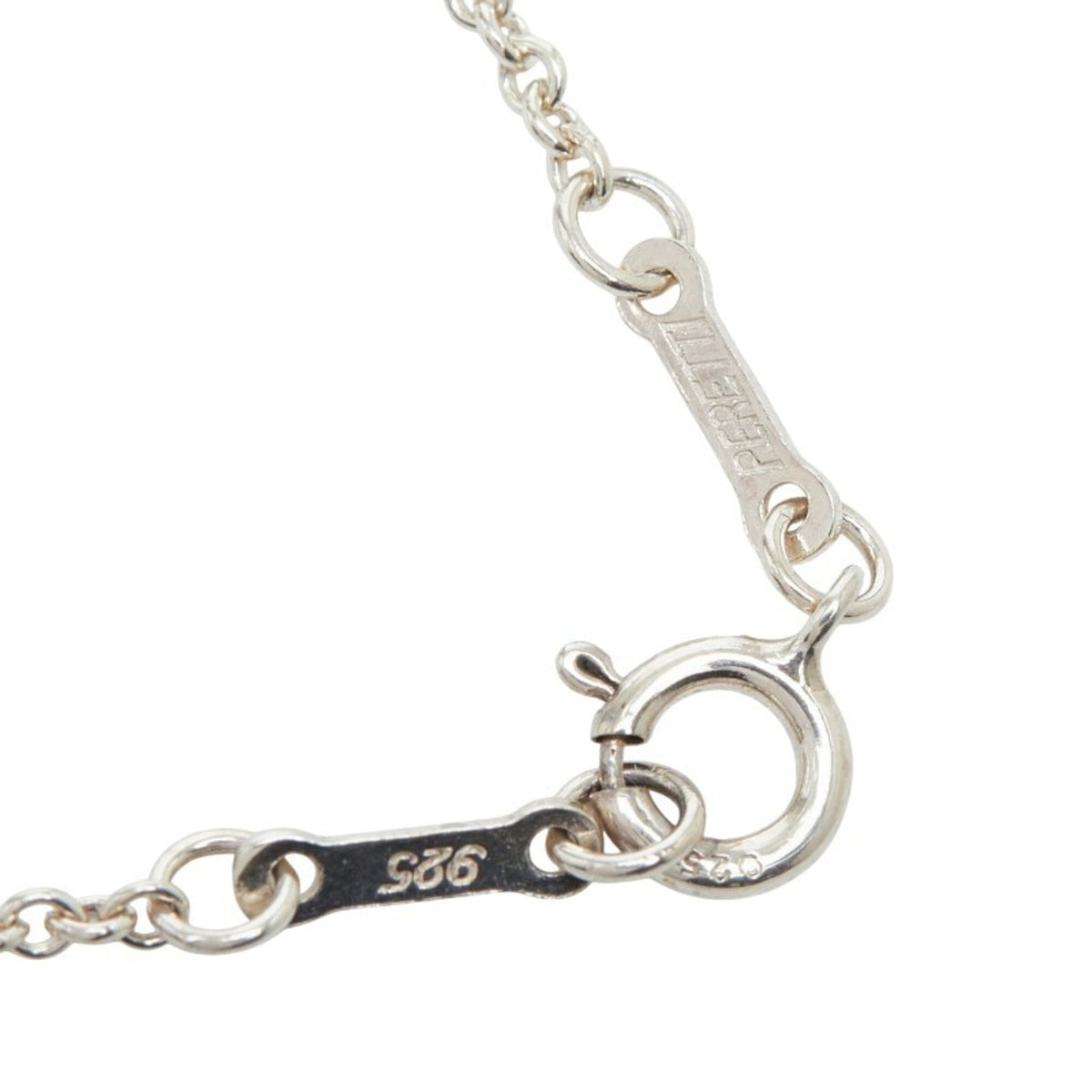 Open Heart Pendant Necklace Sterling Silver 32.3mm