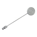Sellier Brooch Metal Silver