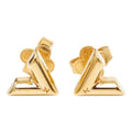 Essential V Earrings Gold Gold-Tone Metal