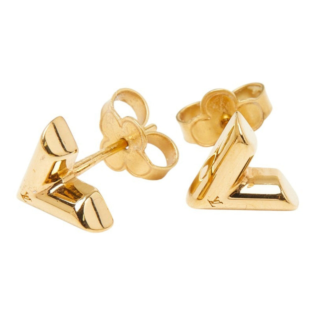Essential V Earrings Gold Gold-Tone Metal
