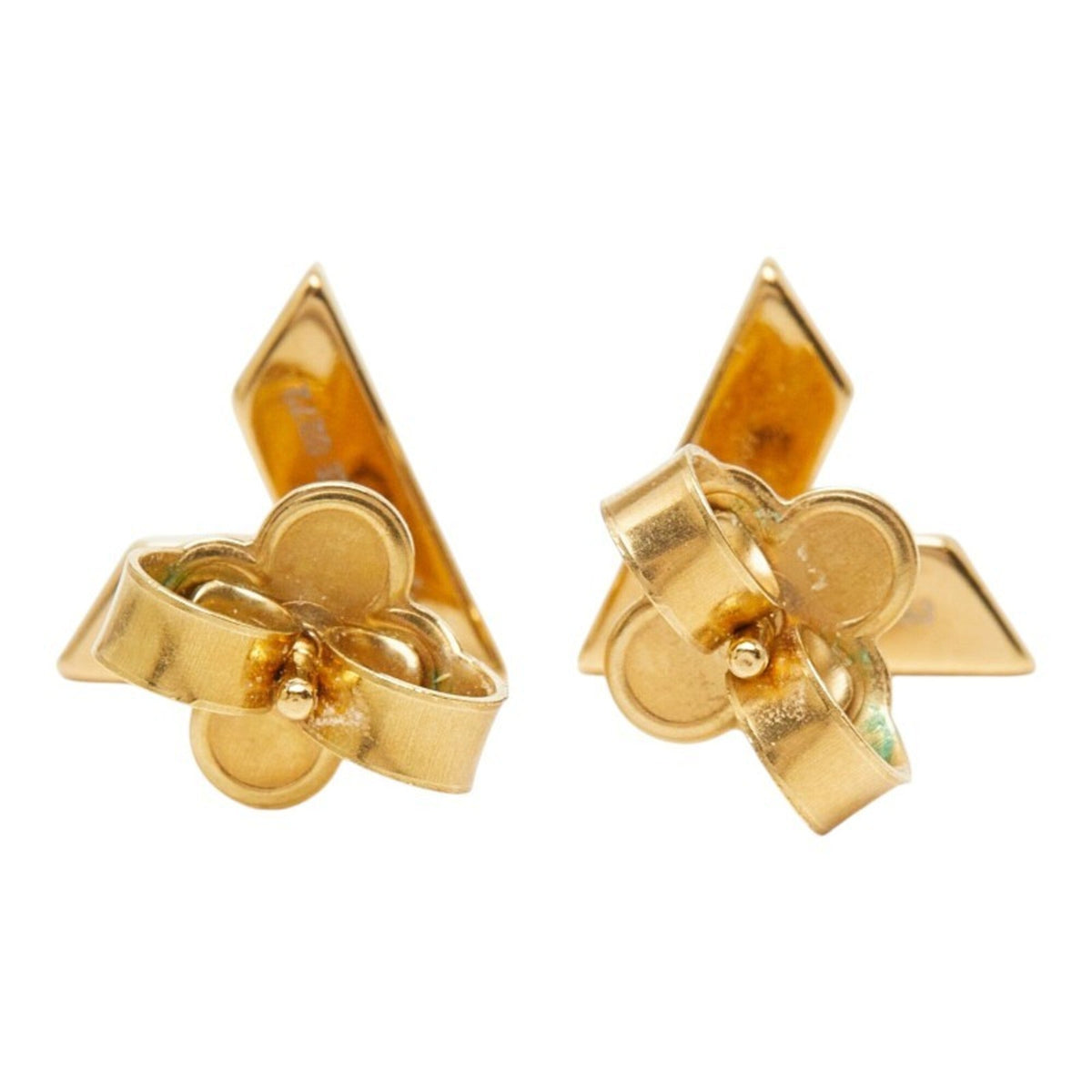 Essential V Earrings Gold Gold-Tone Metal