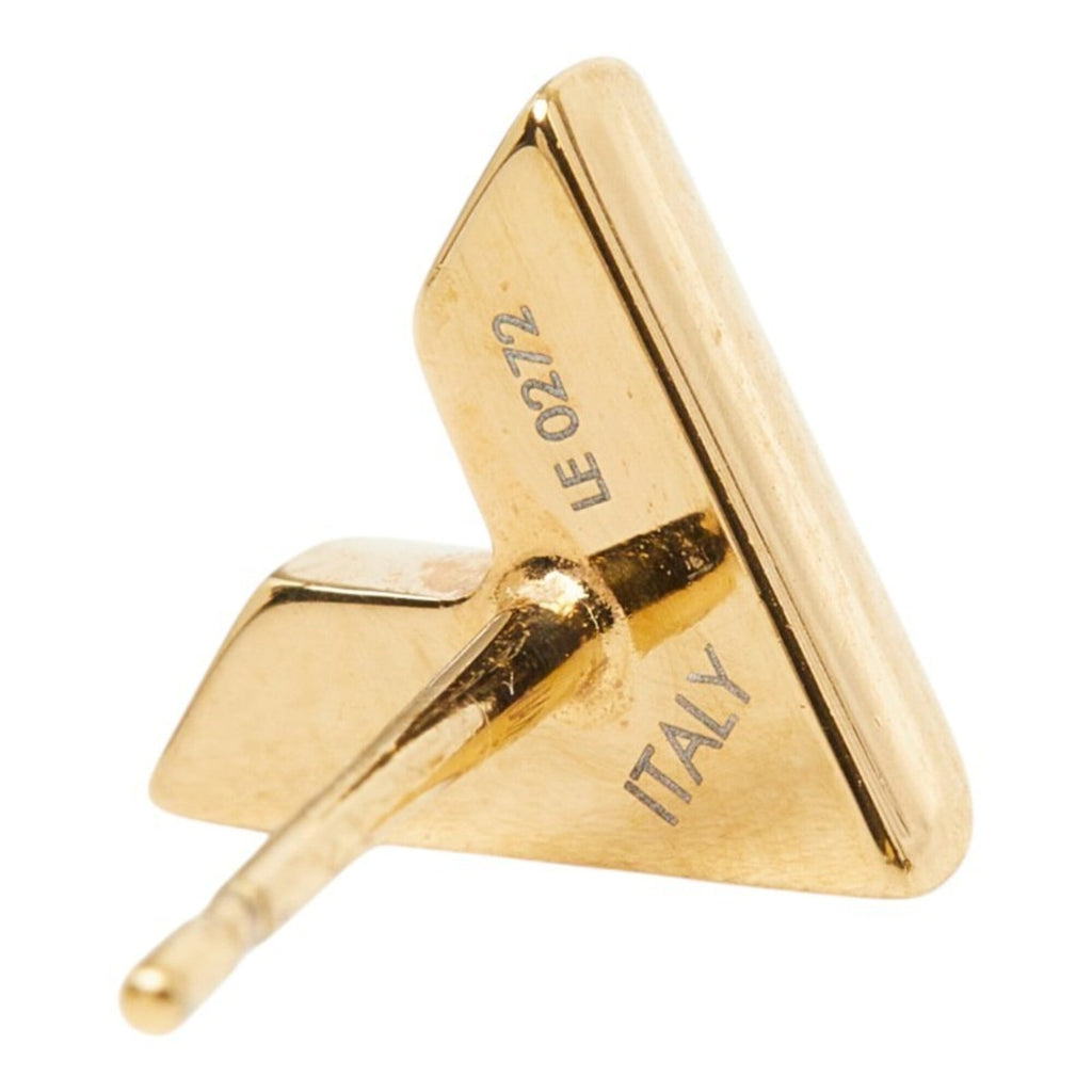 Essential V Earrings Gold Gold-Tone Metal