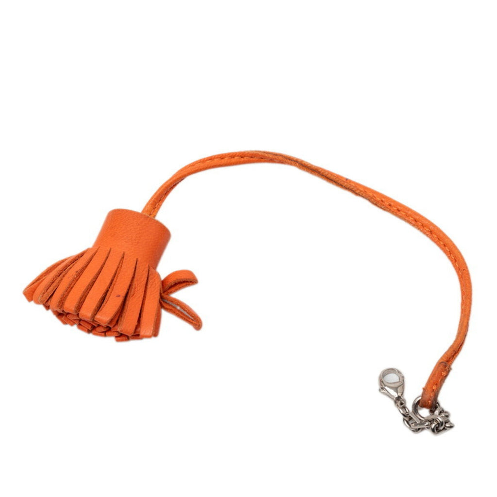 Charm Agneau Milo Orange Handbag Charm