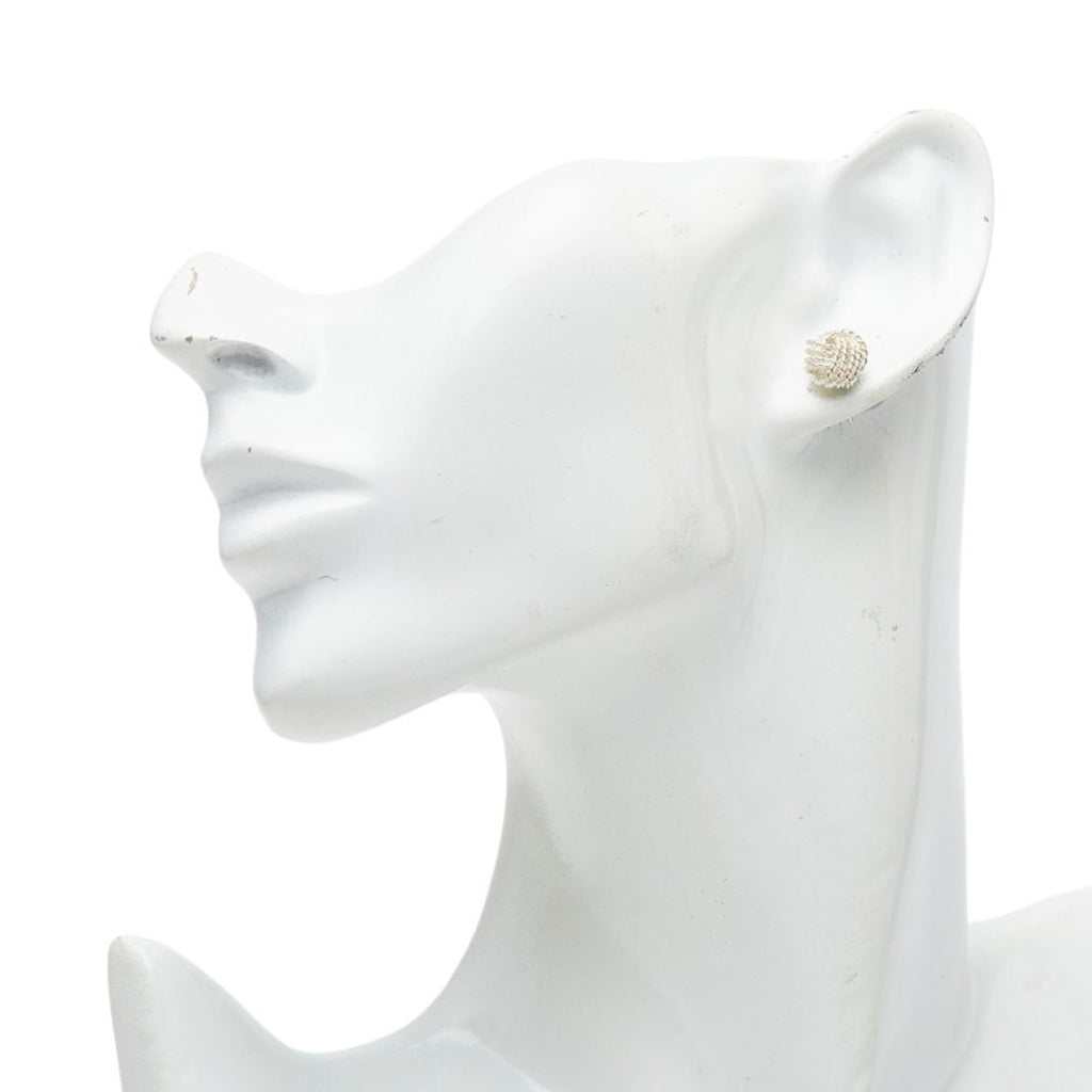Knot Stud Earrings Sterling Silver Sterling Silver