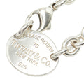 Return To Tiffany Chain Oval Necklace Sterling Silver
