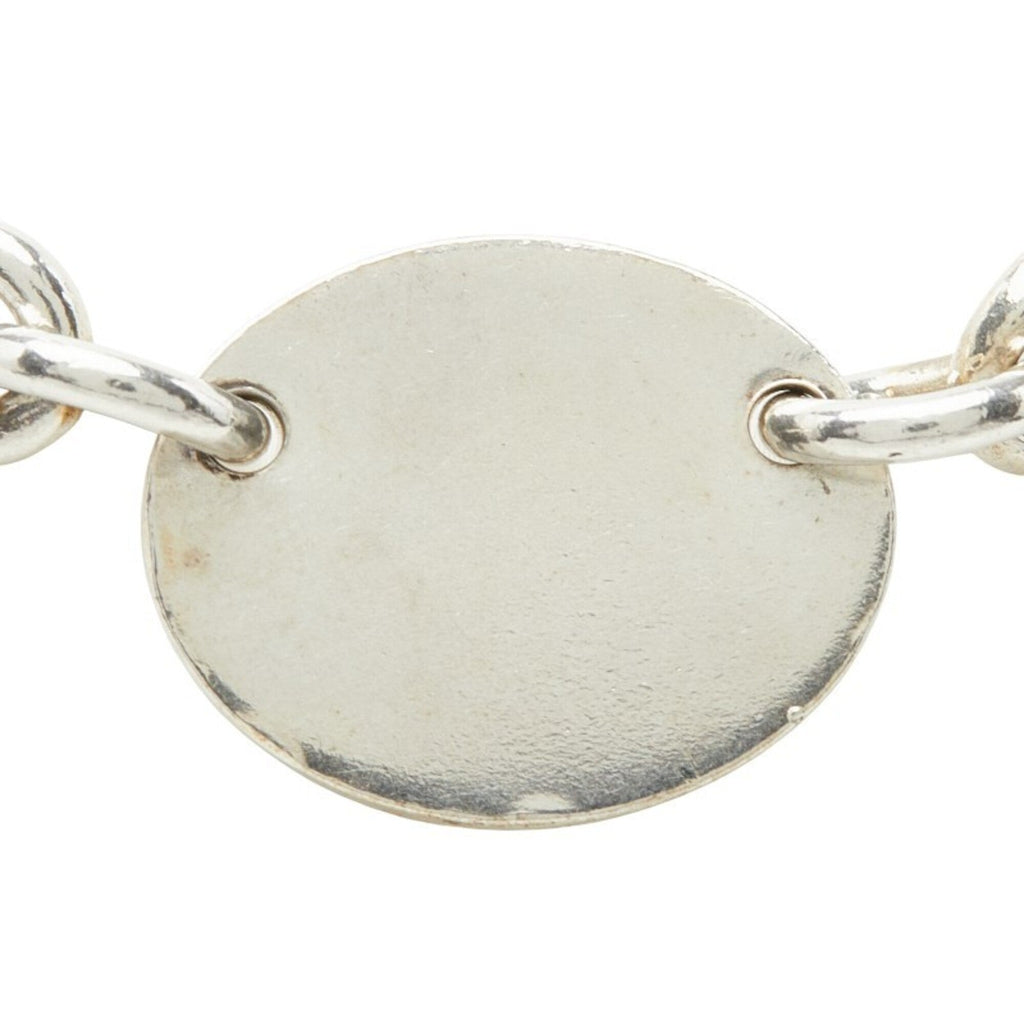 Return To Tiffany Chain Oval Necklace Sterling Silver