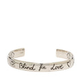 Blind for Love Bracelet Sterling Silver