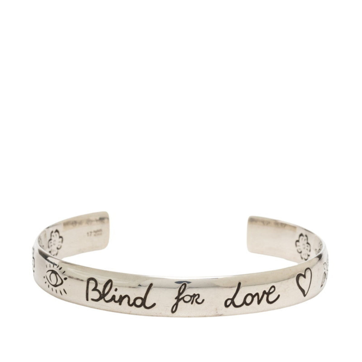 Blind for Love Bracelet Sterling Silver