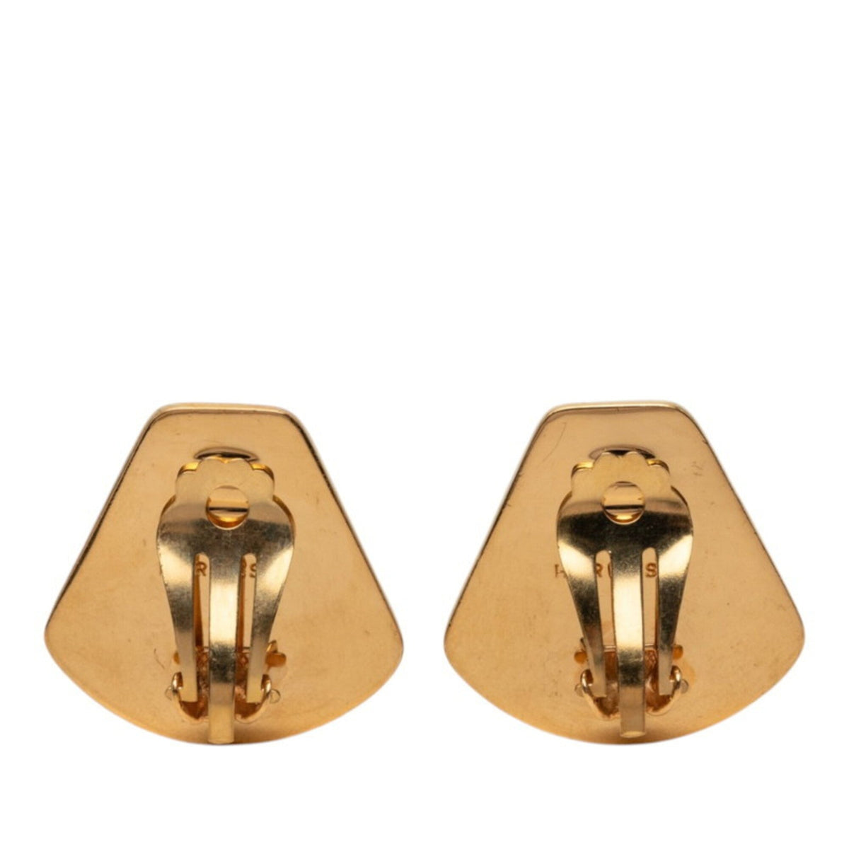 Clip-On Earrings Enamel and Gold Plated
