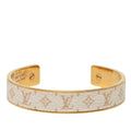 Jonc Wild LV Bracelet Gold and White
