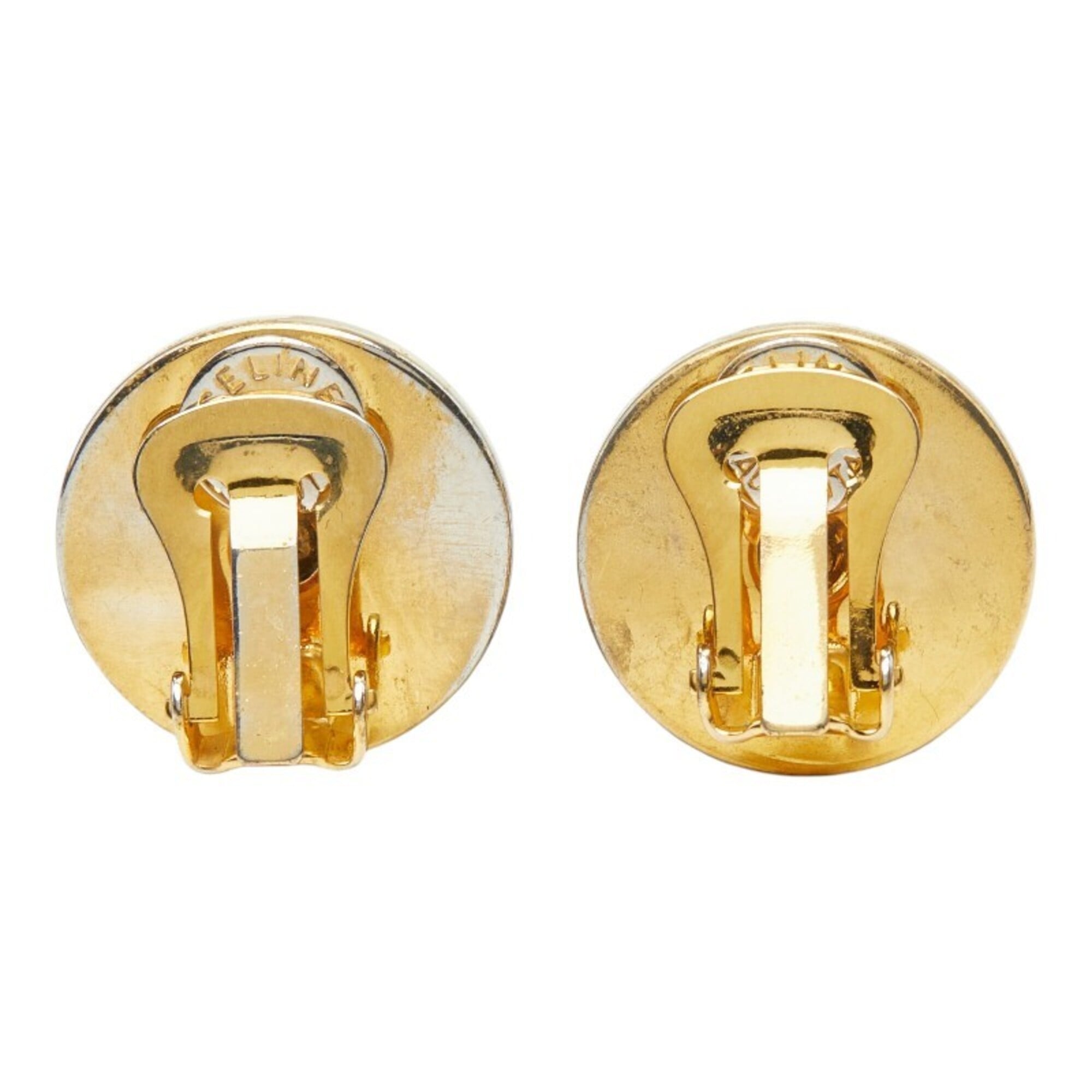 Rhinestone Clip-On Earrings Rhinestone