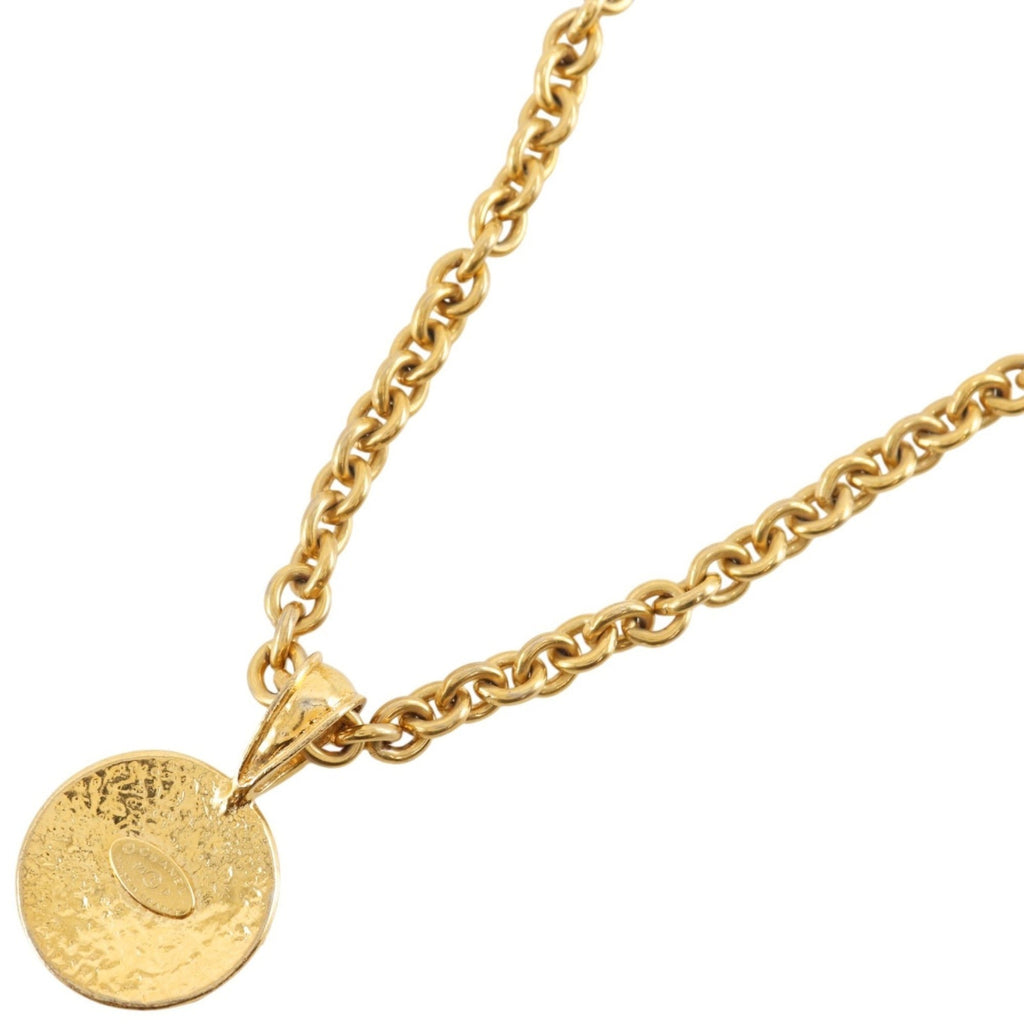 CC Logo Pendant Necklace Metal
