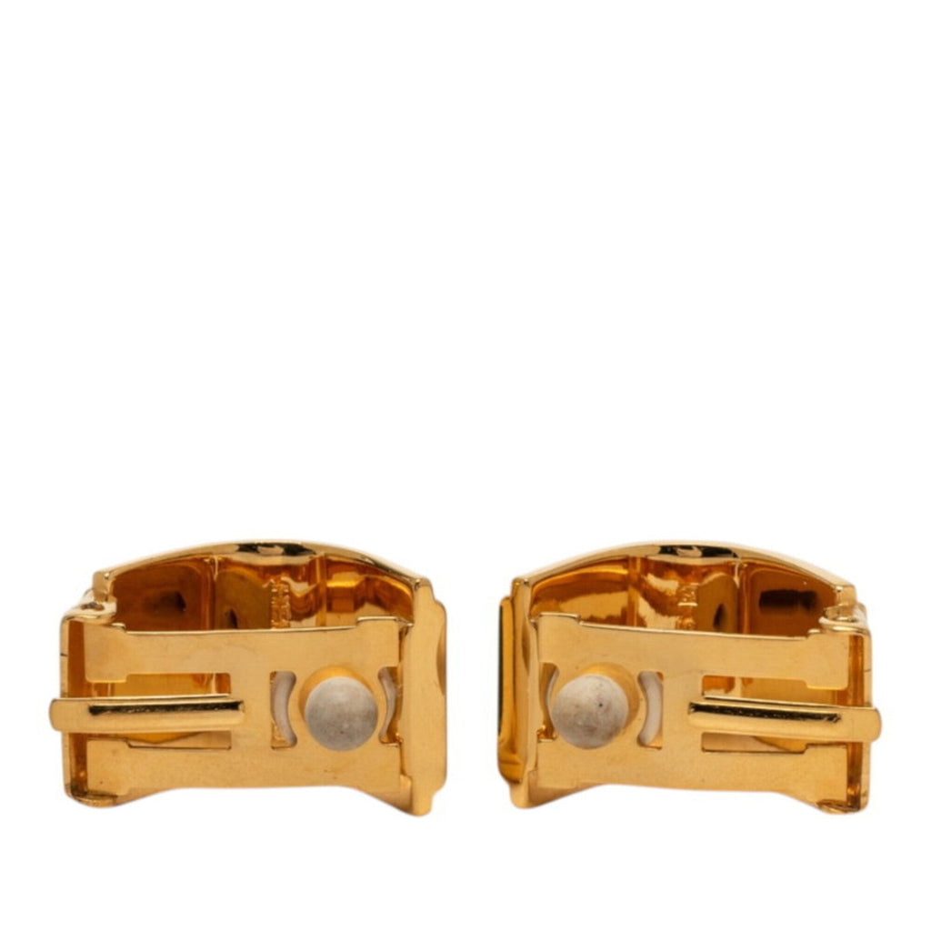 Earrings Gold-Tone Metal
