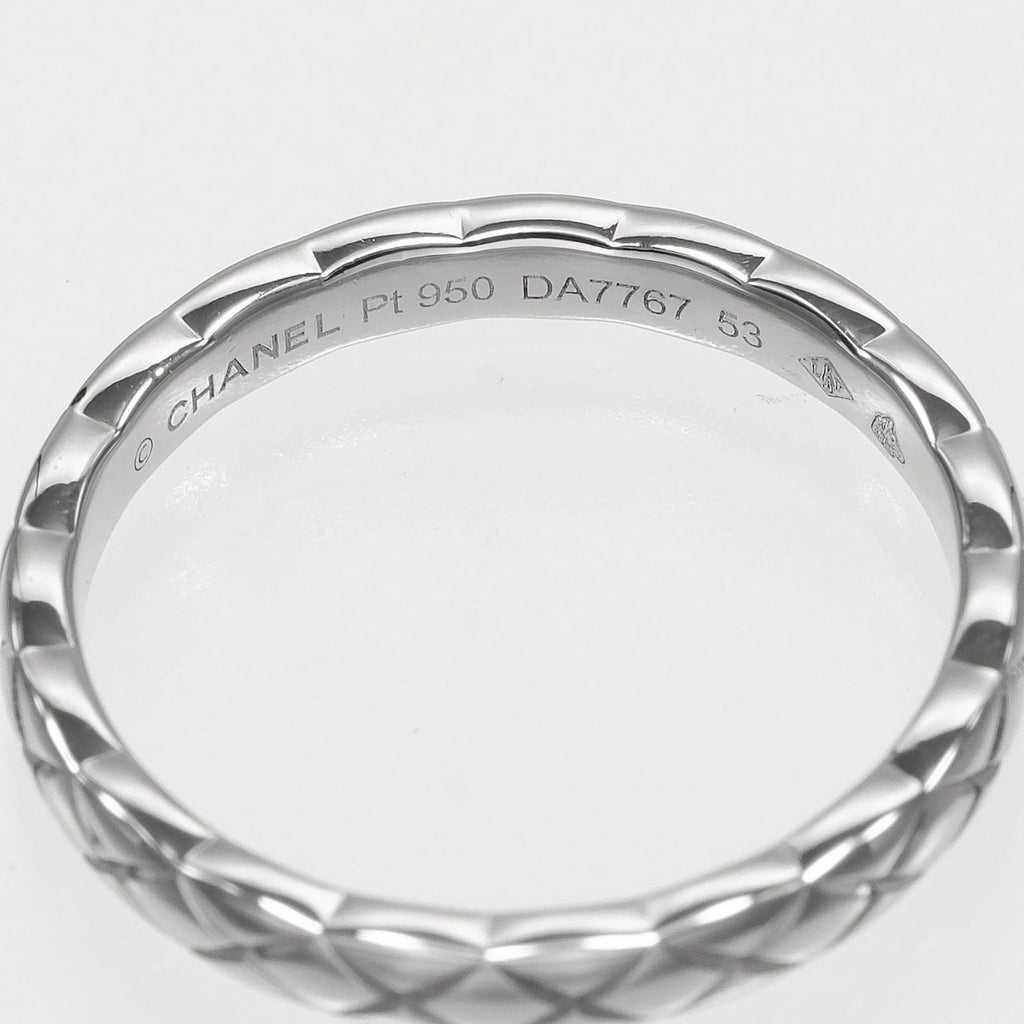 Coco Crush Ring Platinum Small
