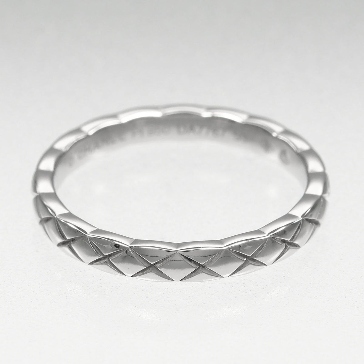 Coco Crush Ring Platinum Small