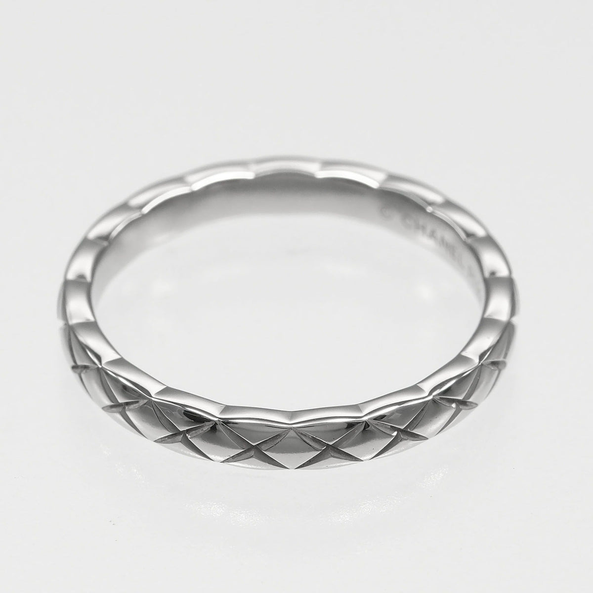 Coco Crush Ring Platinum Small