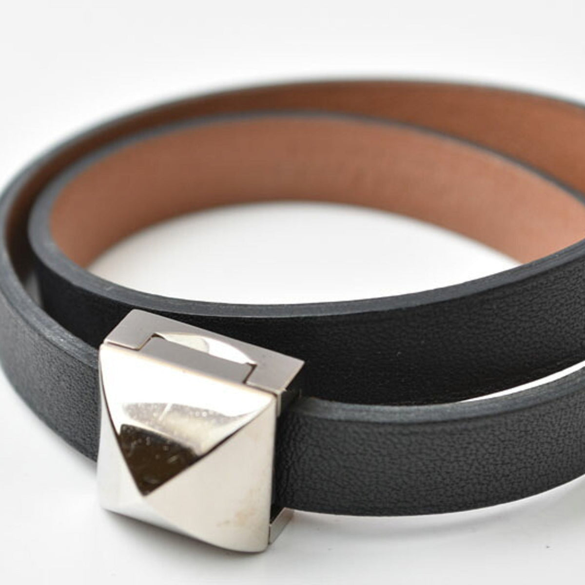 Bracelet Black Leather
