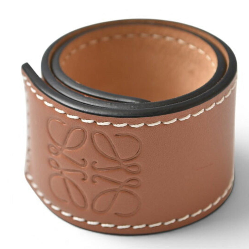 Charm Bracelet Leather Brown