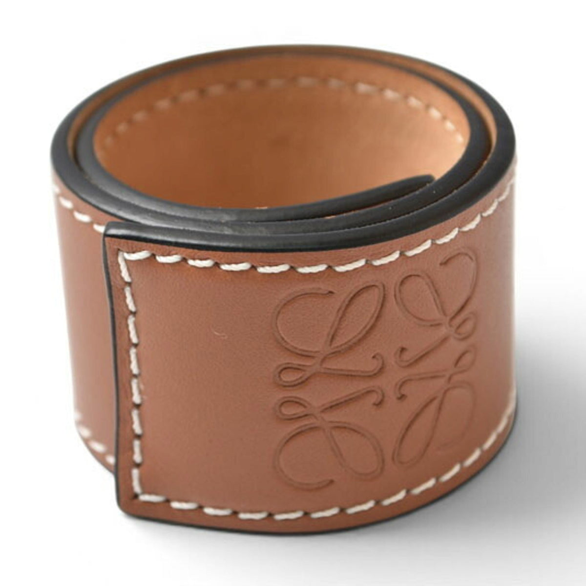 Charm Bracelet Leather Brown