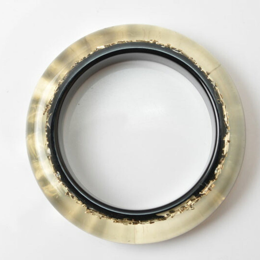 Inclusion GM Bracelet Plastic and Resin Black