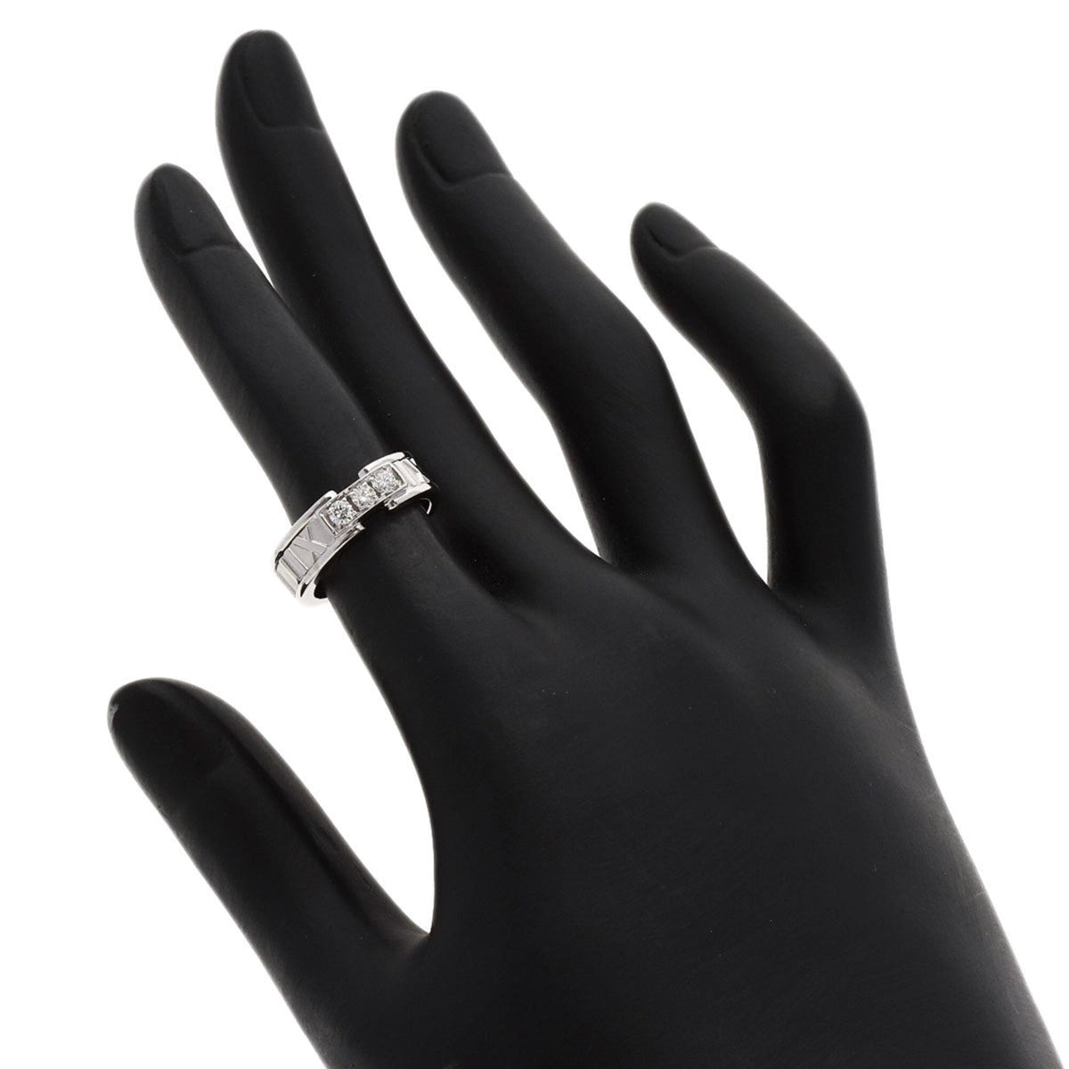 Atlas Ring 18K White Gold