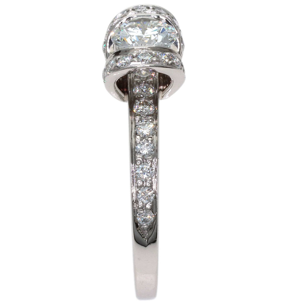 Ribbon Ring Platinum