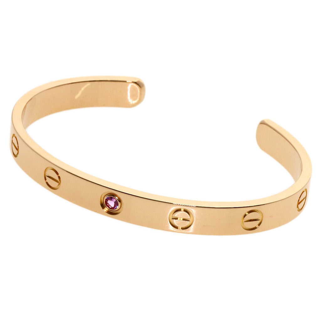 Charm Bracelet 18K Rose Gold With Pink Sapphire