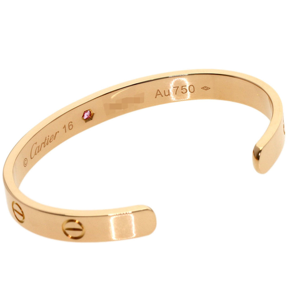 Charm Bracelet 18K Rose Gold With Pink Sapphire