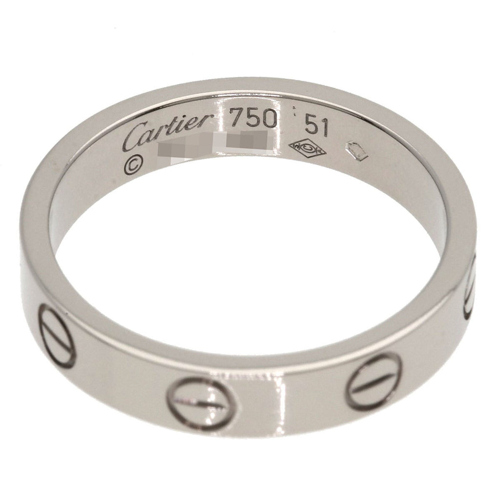 Love Ring 18K White Gold Mini
