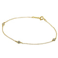 Elsa Peretti Diamonds By The Yard Pendant Necklace 18K Yellow Gold and Diamond